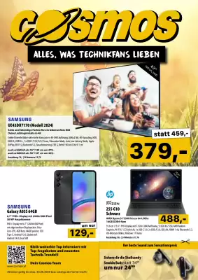 Cosmos Flugblatt (gültig bis 30-06)
