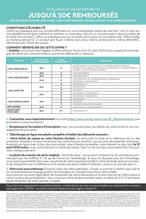 Catalogue MDA (valable jusqu'au 27-07)