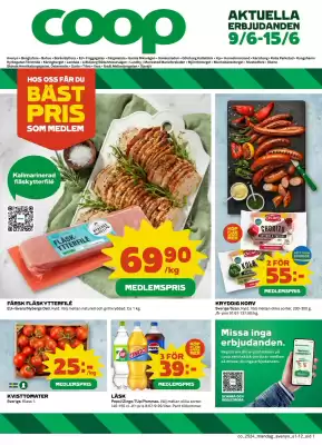 Coop reklamblad (giltig till och med 15-06)
