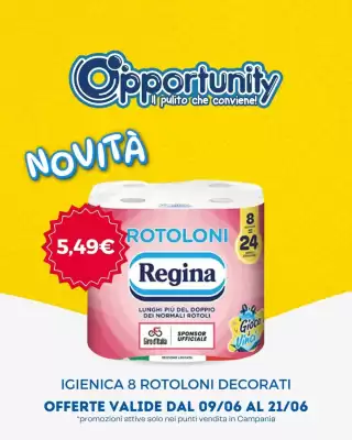 Volantino Opportunity Shop