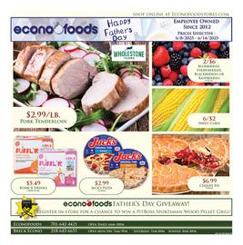 Econo Foods catalogue week 24 Page 1