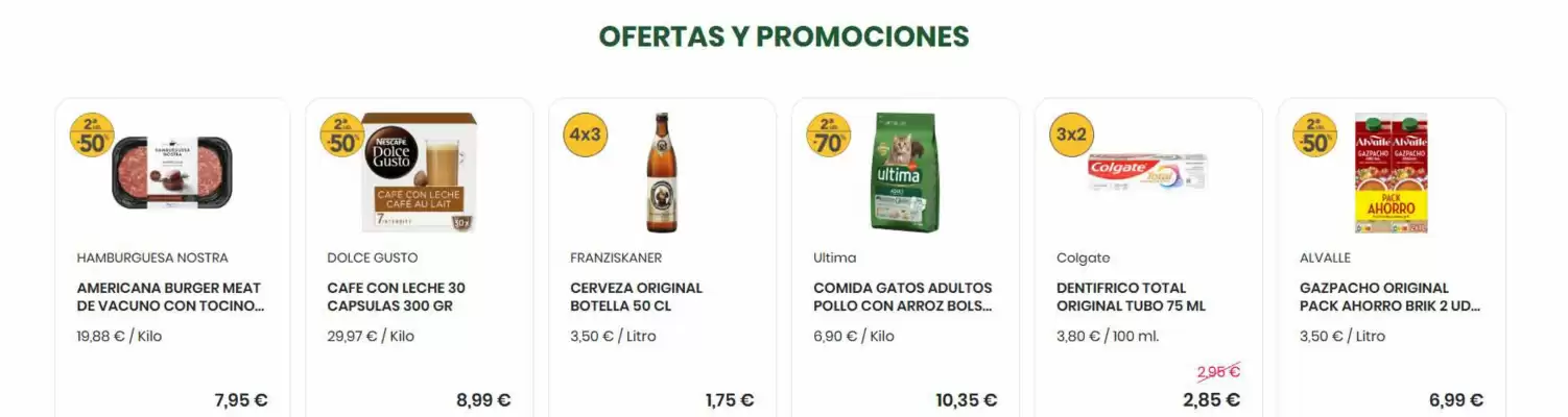 Folleto Supermercados Sánchez Romero (válido hasta el 29-06)