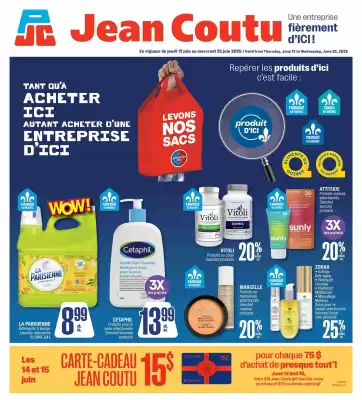 Jean Coutu flyer (valid until 18-06)