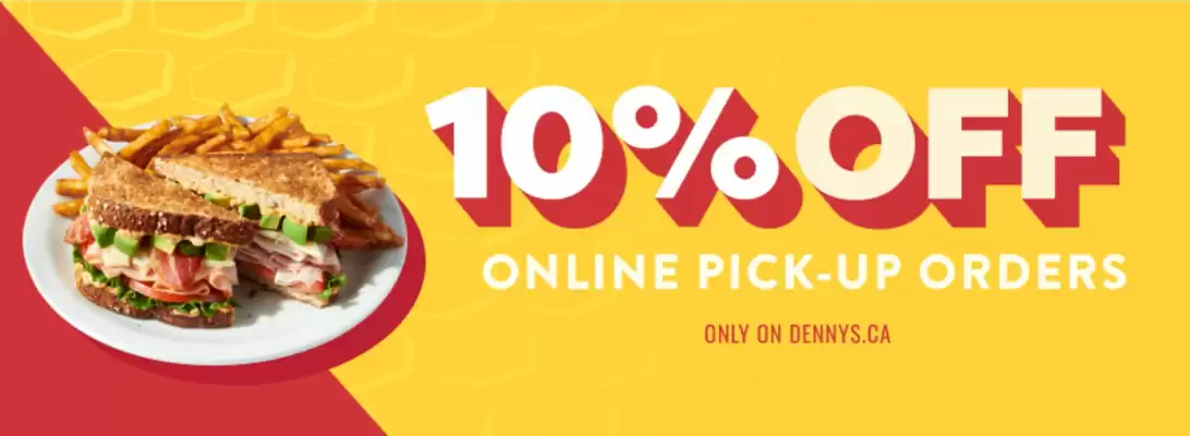 Denny's flyer (valid until 10-07)
