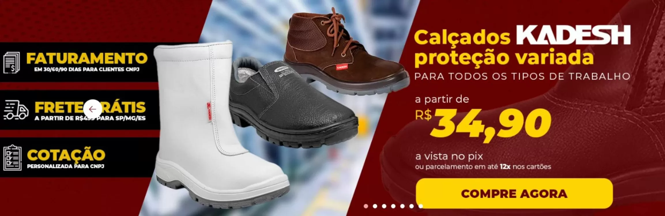 Catálogo Calcados Para Trabalhar (válido até 10-07)