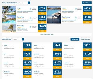 Marlin Travel flyer Page 1