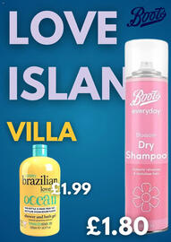Boots leaflet Page 1