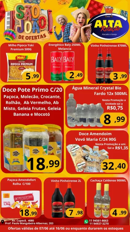 Catálogo Alta Rotação Atacadista (válido até 16-06)