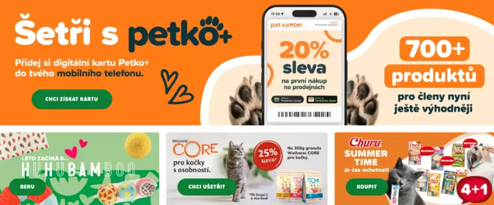 Pet Center leták (platné do 15-06)