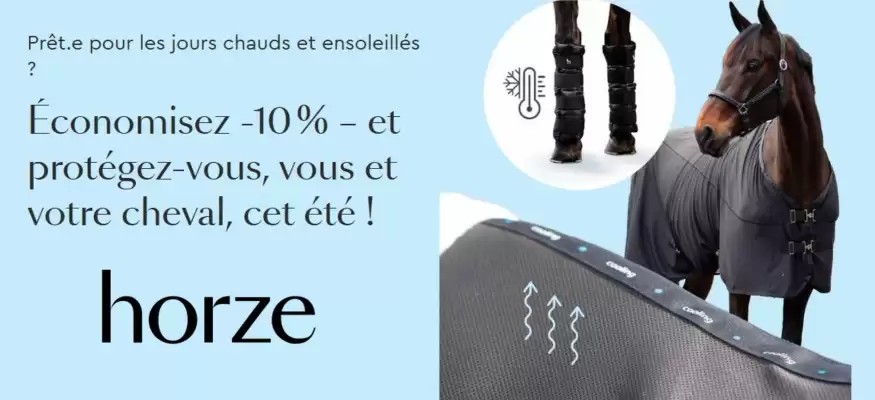 Catalogue Horze (valable jusqu'au 31-07)