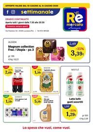 Volantino Re Mercato Lucrezia settimana 24 Pagina 1