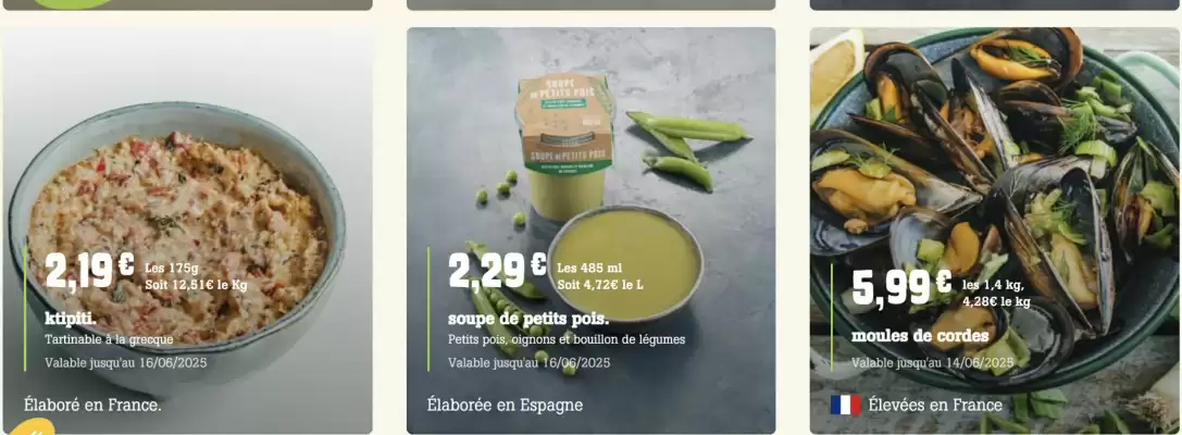 Catalogue Fresh (valable jusqu'au 16-06)