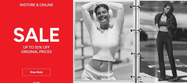 Cotton On Body catalogue Page 1
