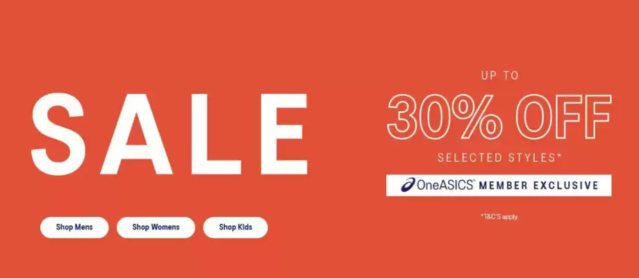 ASICS catalogue (valid until 24-06)