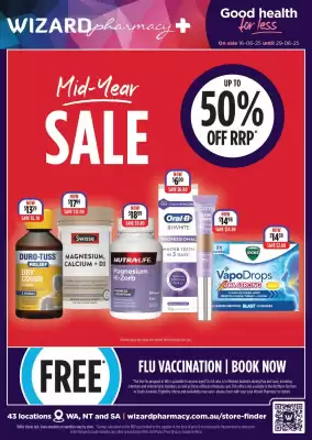 Wizard Pharmacy catalogue (valid until 29-06)