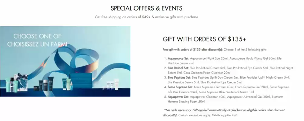 Biotherm flyer (valid until 9-07)
