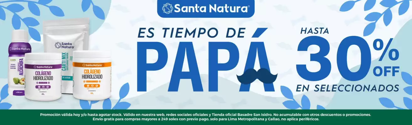Catálogo Santa Natura (válido hasta 15-06)