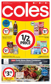Coles catalogue week 24 Page 1