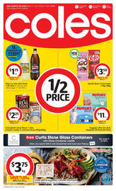 Coles catalogue week 24 Page 1