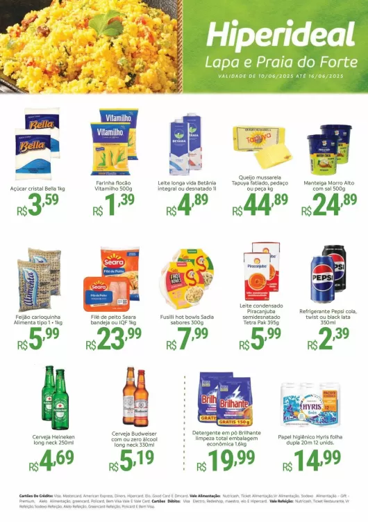 Catálogo Hiperideal Supermercados (válido até 16-06)