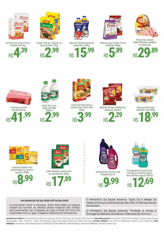 Catálogo Hiperideal Supermercados (válido até 16-06)