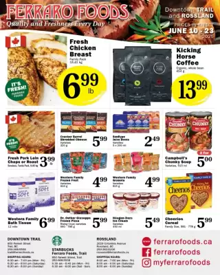 Ferraro Foods flyer (valid until 23-06)