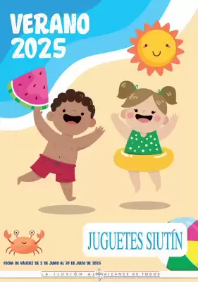 Folleto Juguetes Siutín (válido hasta el 30-07)