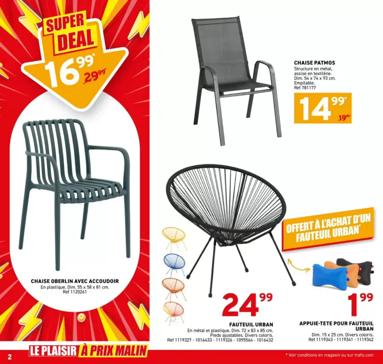 Catalogue Trafic (valable jusqu'au 16-06)