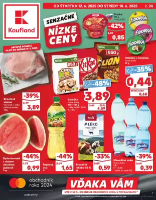 Kaufland SK akciós újság