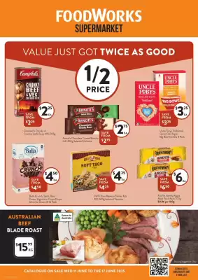 Foodworks catalogue