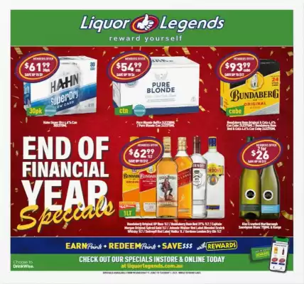 Liquor Legends catalogue