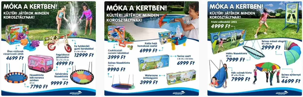 Játéksziget akciós újság (érvényes eddig: 19-06)