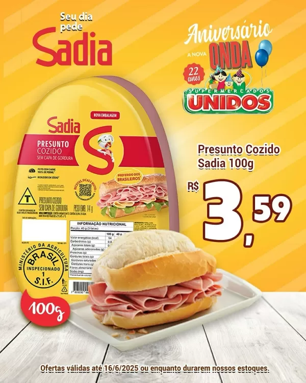 Catálogo Supermercados Unidos (válido até 16-06)