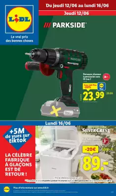 Catalogue Lidl (valable jusqu'au 16-06)