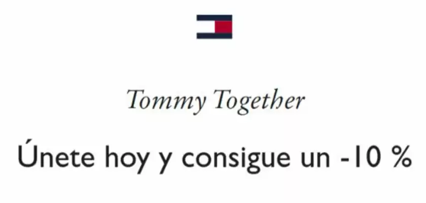 Catálogo Tommy Hilfiger (válido hasta 15-06)