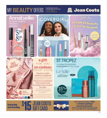 Jean Coutu flyer (valid until 18-06)