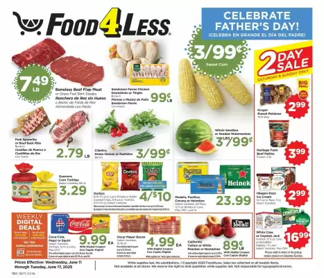 Food 4 Less Weekly Ad (valid until 17-06)