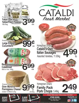 Cataldi Fresh Market flyer (valid until 17-06)