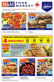 M & M Food Market flyer Page 1