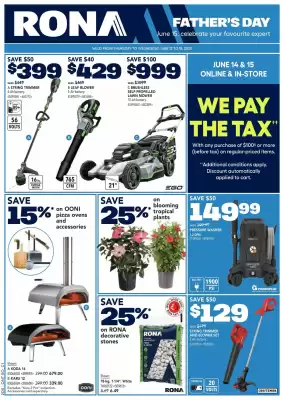 RONA flyer (valid until 4-07)