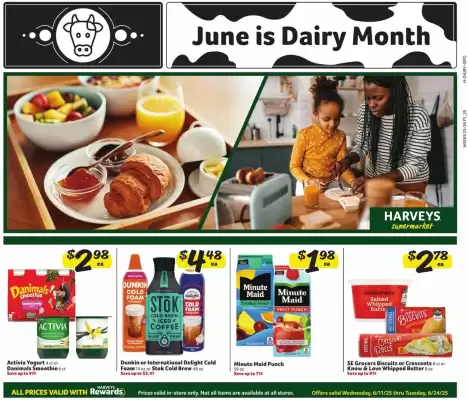 Harveys Supermarkets Weekly Ad (valid until 24-06)