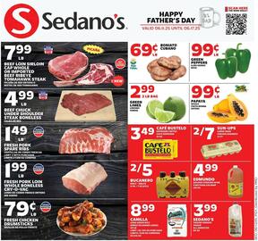 Sedano's Weekly Ad week 24 Page 1