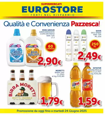 Volantino Supermercati Eurostore (valido fino al 24-06)
