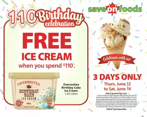 Save on Foods flyer (valid until 19-06)