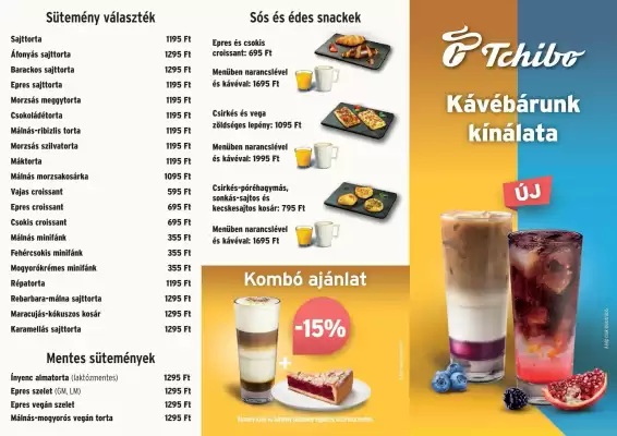 Tchibo akciós újság (érvényes eddig: 17-06)