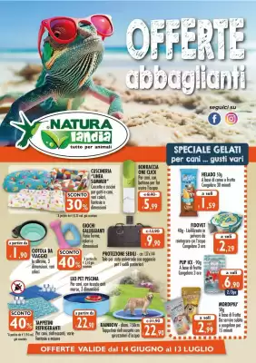 Volantino Naturalandia (valido fino al 13-07)