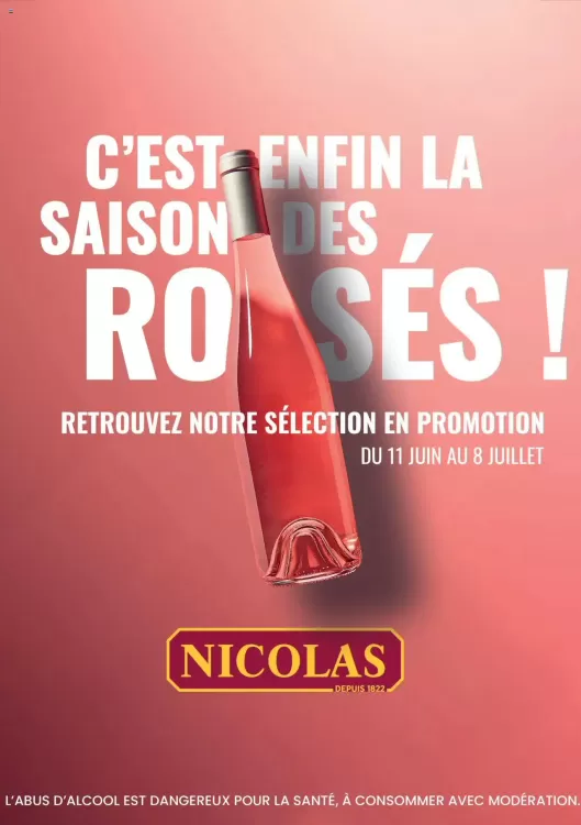 Catalogue Nicolas (valable jusqu'au 8-07)