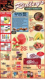 Ridley's Family Markets Weekly Ad week 24 Page 1