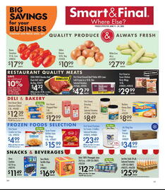 Smart & Final Weekly Ad Page 1