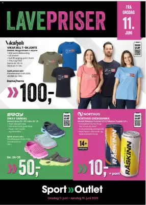 Sport Outlet Kundeavis (gyldig til 15-06)
